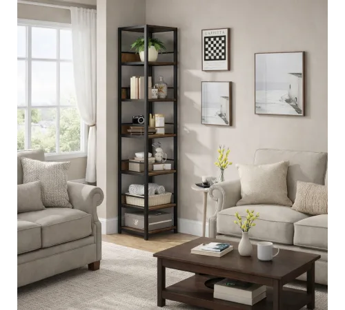 Стеллаж Etagere 9 - 6 открытых полок, высота 190 см