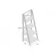 Стелаж Derrik Ladder — 4 яруси, відкриті полиці, 142×50×45 см