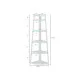 Стелаж Berks MSM — вузький 5-ярусний стелаж 178×66×25 см