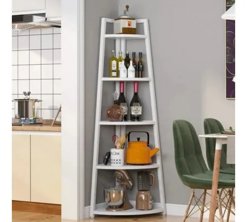 Стелаж Berks MSM — вузький 5-ярусний стелаж 178×66×25 см