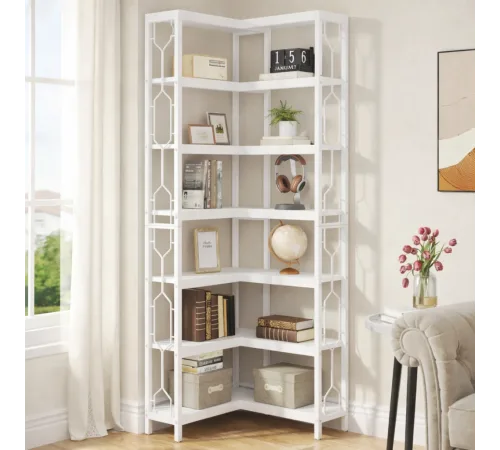 Кутовий 7-ярусний стелаж Etagere 11 — економія простору зі стилем