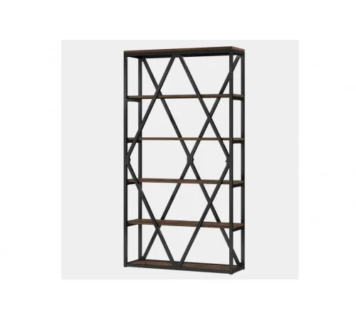 Стелаж 6-ярусний Etagere 12 MSM — місткий та елегантний стелаж у стилі лофт