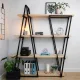 Стеллаж Loft S-3510 MSM – вместительный стильный стеллаж в стиле лофт