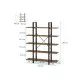 Стелаж 5-ярусний Etagere 11 — стиль, висота та місткість