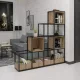 Стеллаж Либрон 40 — стильная мебель LOFT из ДСП
