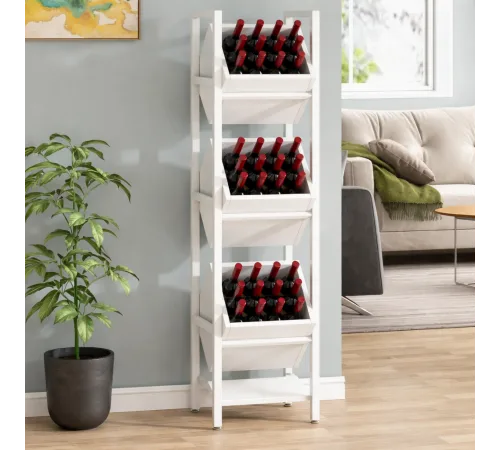 Стелаж   "Барель" для напоїв  — 130×36×30 см, 3 полиці