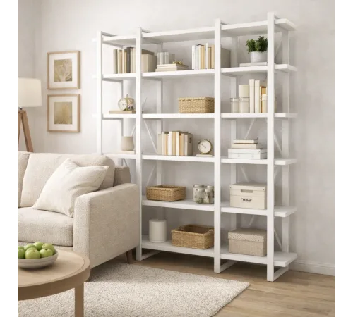 Стелаж Айсберг Лофт 160×182-4 v3 — великий стильний лофт стелаж