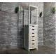 Стелаж з шухлядами 200×45×50 см — функціональний LOFT-стелаж