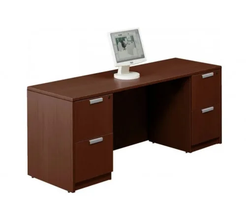 Стіл Credenza — сучасний письмовий стіл з подві́йною підставкою (MSMLOFT)