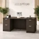 Стіл Credenza — сучасний письмовий стіл з подві́йною підставкою (MSMLOFT)