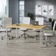 Стол для переговоров Q-200, стиль лофт, MSMLOFT