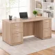 Письменный стол At Work на двойной подставке – стиль Loft