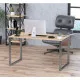 Письменный стол Q‑135 в стиле Loft (135×70×75,5 см)