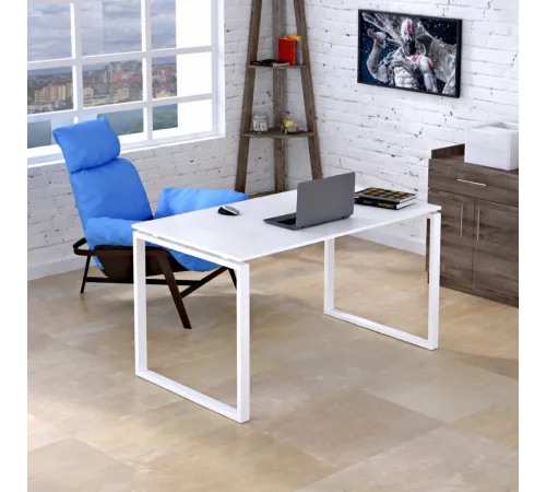 Письменный стол Q‑135 в стиле Loft (135×70×75,5 см)