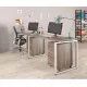 Двойной письменный стол Loft Q-135-2 (240×70×75 см)