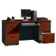 Компактный стол Credenza Via Double Pedestal (152×60×76 см)