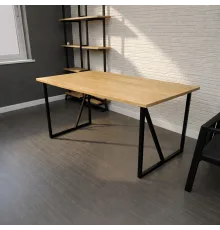 Стол в стиле MSMLOFT, каркас металлический.
