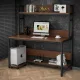Стол компьютерный в стиле MSMLOFT, каркас металлический.