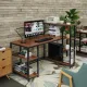 Стол компьютерный с полками MSMLOFT