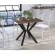 Обеденный квадратный стол Кубра (80×75,2 см), MSMLOFT