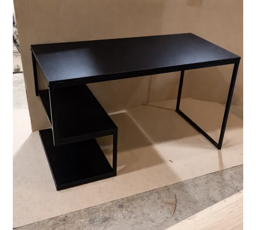 Стол письменный MSMLOFT с металлическим каркасом – 120×60×75 см.