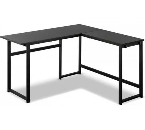 Стол письменный/компьютерный угловой MSMLOFT – 140×50×75 см, черный