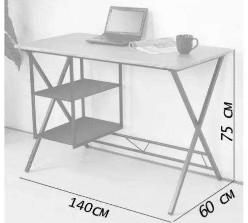 Стіл письмовий Table-20 (140х60 см) — простір та надійність для вашої продуктивності