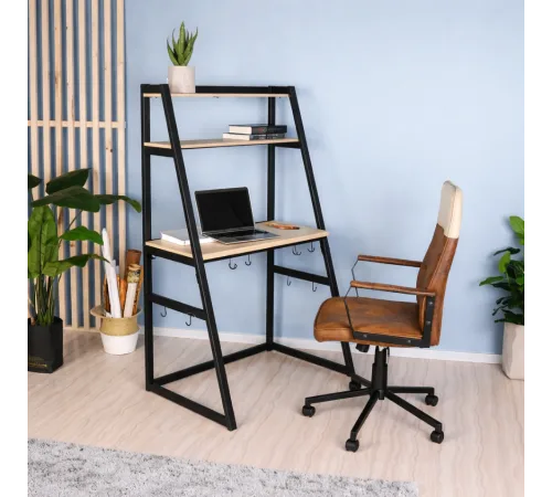 Стіл письмовий Table- 23 з металевим каркасом — 90 × 60 × 150 см