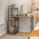 Письменный стол Pelham — 120×100×50 см с полками, MSMLOFT