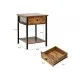 Тумбочка Gymax – стильный лофт элемент для современной спальни.