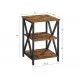 Стол Kinen MSMLOFT – 60×40×40 см, X-образные рамки.