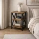Стол Kinen MSMLOFT – 60×40×40 см, X-образные рамки.