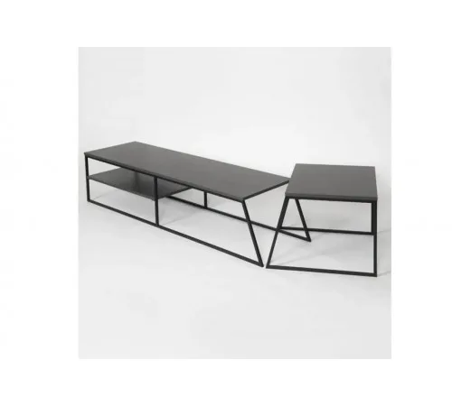 Тумба MSMLOFT 163 см + кофейный столик.