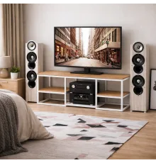 Тумба под телевизор в стиле MSMLOFT 450х1800х400 мм