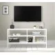Тумба под телевизор MSMLOFT 120 см - металлическая, 3 полки.