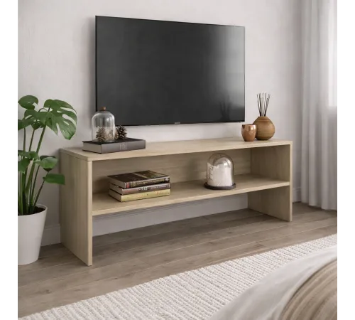 Тумба под телевизор – дуб Сонома, 100×40×40 см