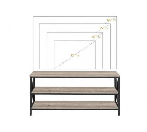 Подставка Mosely для телевизора до 65″ — MSMLOFT