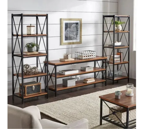 Metal Etagere TV Stand – ТВ-тумба до 70”