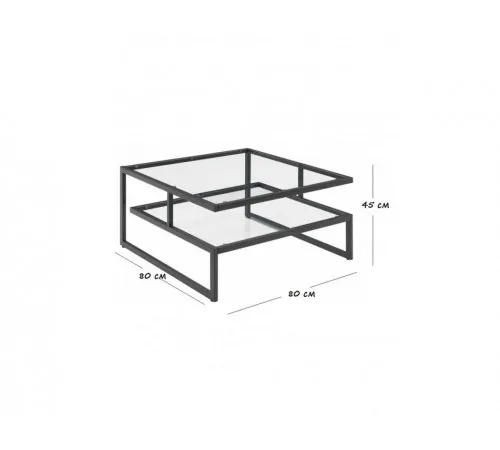 Журнальний столик Coffee Table 2: Геометрія прозорості