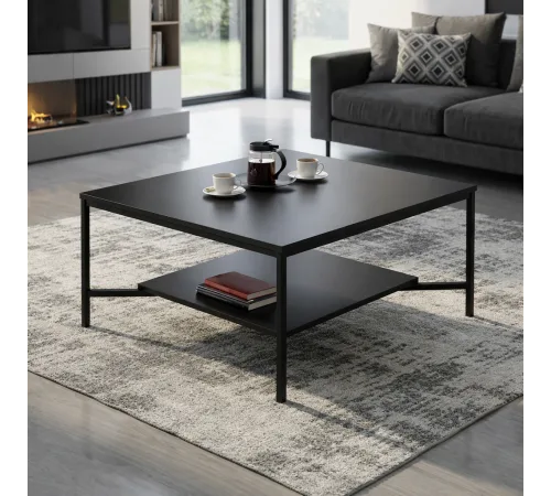 Квадратный журнальный столик Tromso в стиле Loft