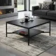 Квадратный журнальный столик Tromso в стиле Loft
