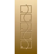 Дверне полотно МДФ під фарбування “Golden Wave” 2000х600 мм