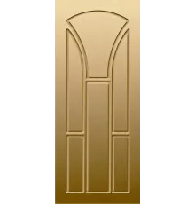 Дверне полотно МДФ під фарбування “Флоренція Gold” 2000х600 мм