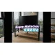 Тумба под телевизор MSMLOFT 120 см — металлическая, 2 полки.