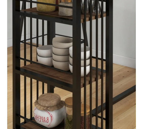 Барный стол HOMCOM с 3 полками