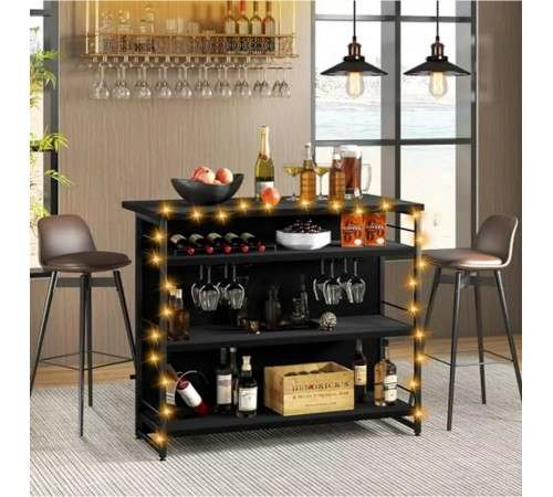 Барный шкаф индустриального стиля