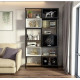 Большой стеллаж Rack-195 в стиле Loft - MSMLOFT (2200х1200 мм)