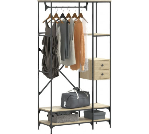 Вешалка для одежды, дуб сонома