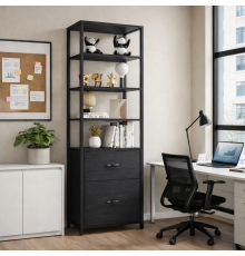 Высокий промышленный шкаф с выдвижными ящиками