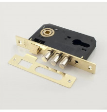 Врізний замок біля дверей IMPERIAL 9011 SR-3R PB